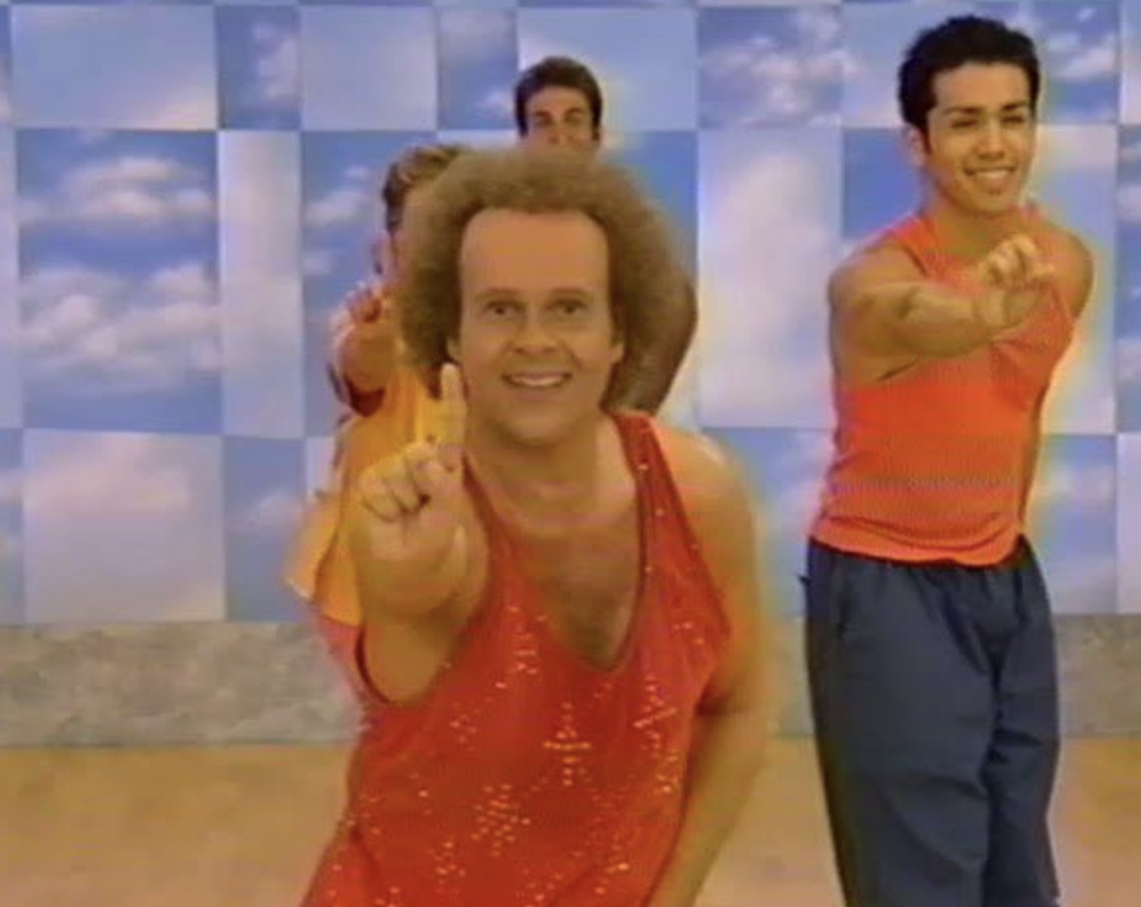 richard simmons workout video 1980s